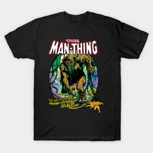 VINTAGE HORROR MAN-THING 1974 T-Shirt